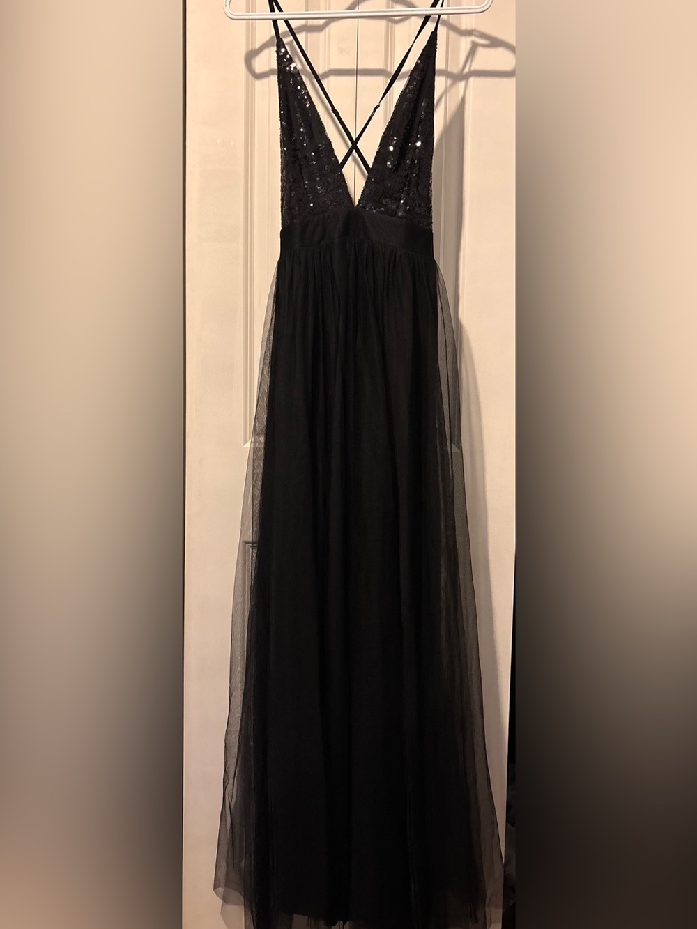 Black formal Gown
